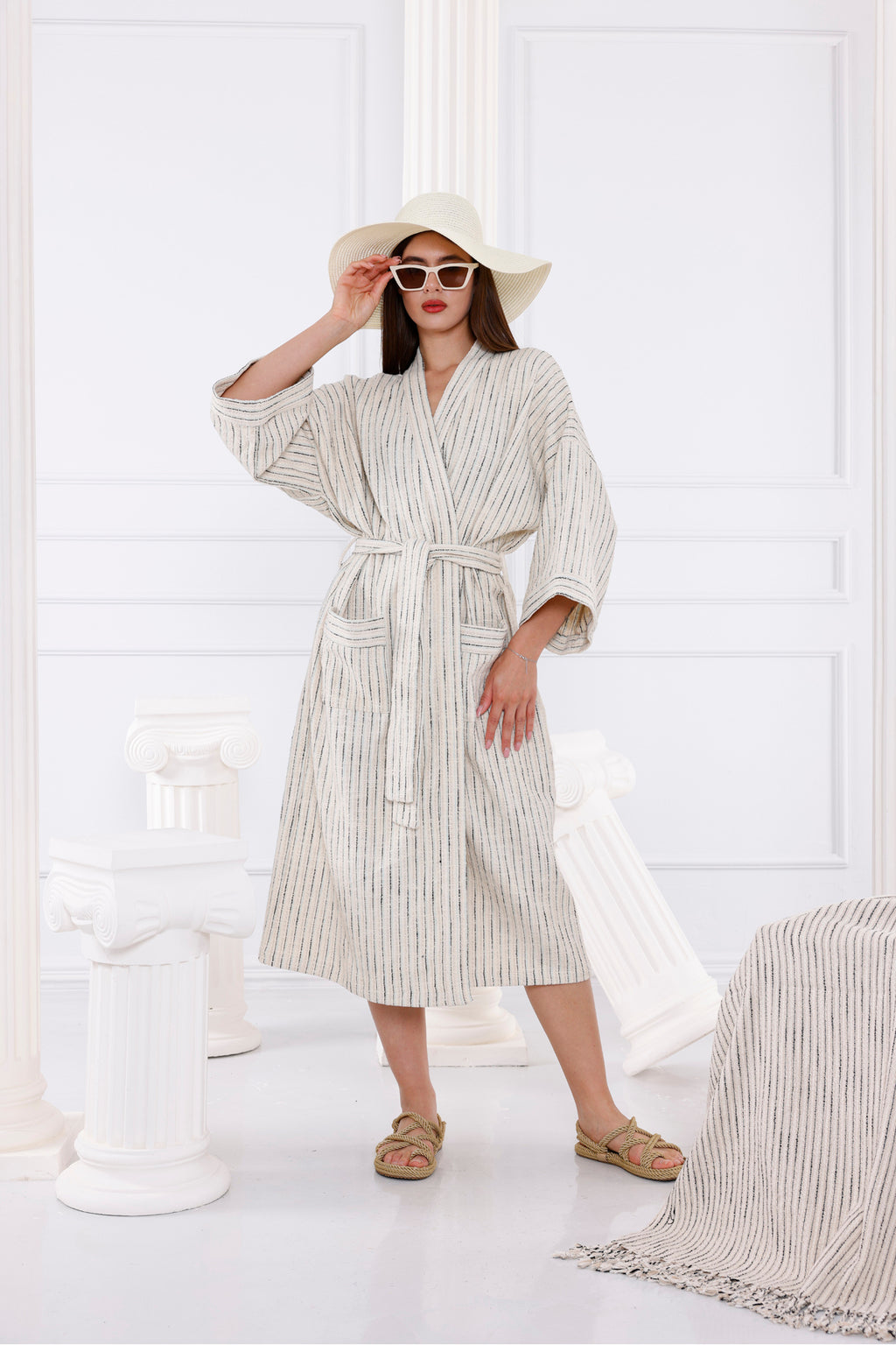 Elizabeth Organik Pamuk Kimono - Kimono 5