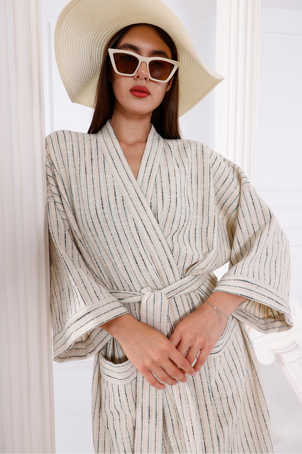 Elizabeth Organik Pamuk Kimono - Kimono 7