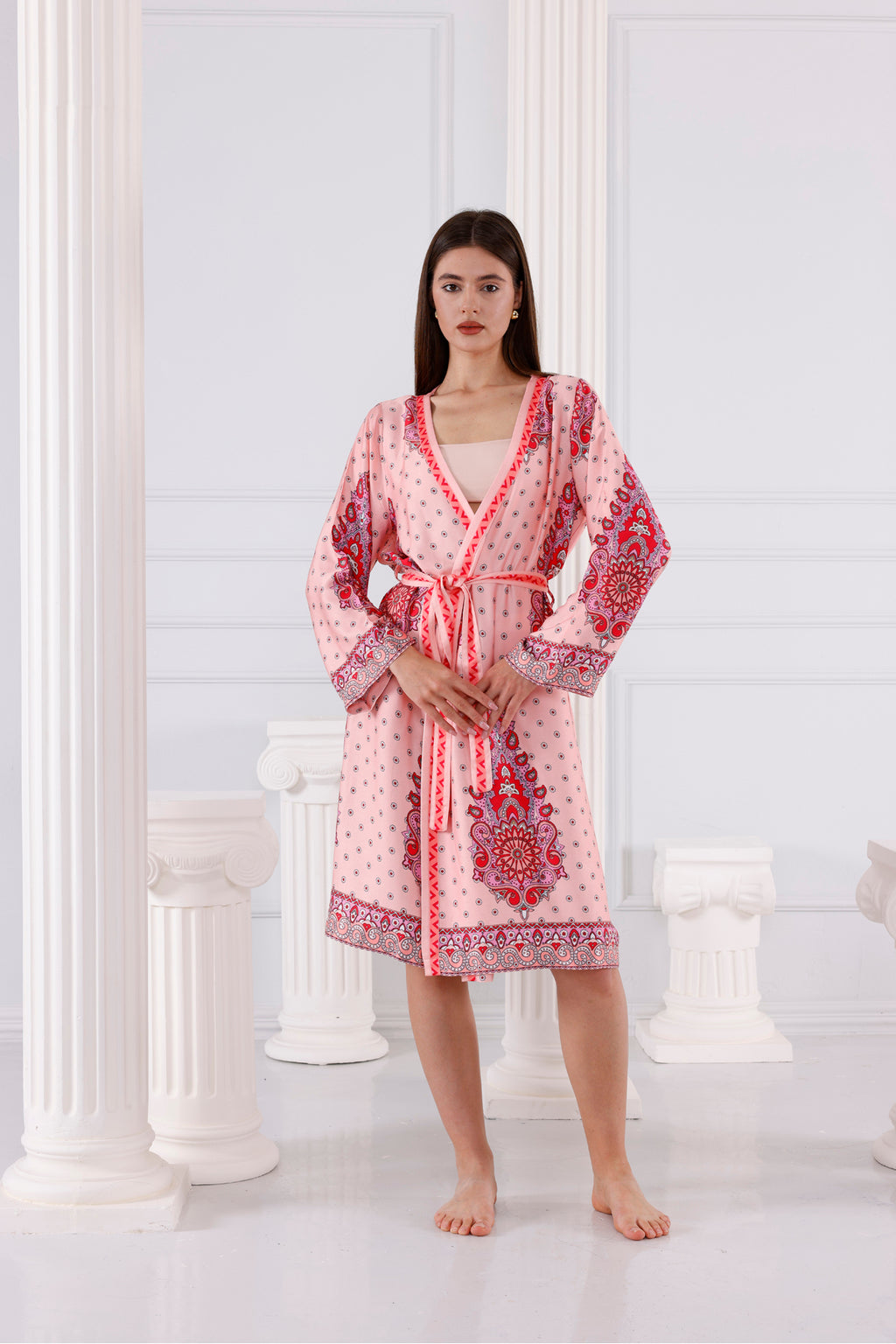 Harper Uzun Kimono - Kimono