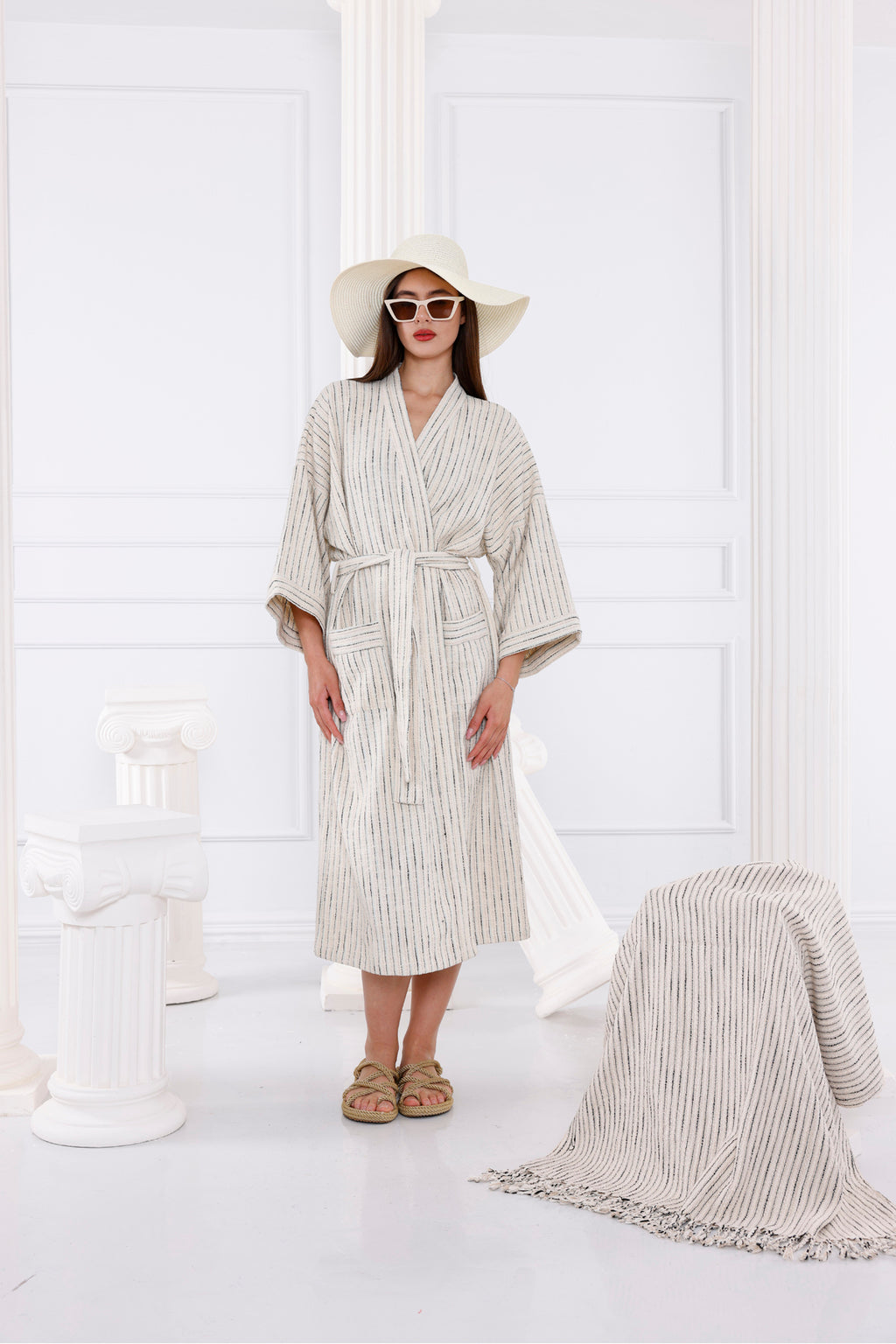 Elizabeth Organik Pamuk Kimono - Kimono 2