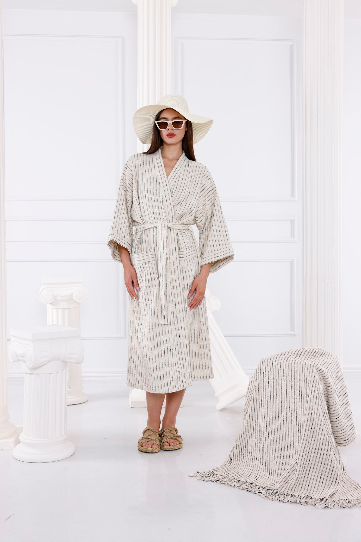 Elizabeth Organik Pamuk Kimono - Kimono 2