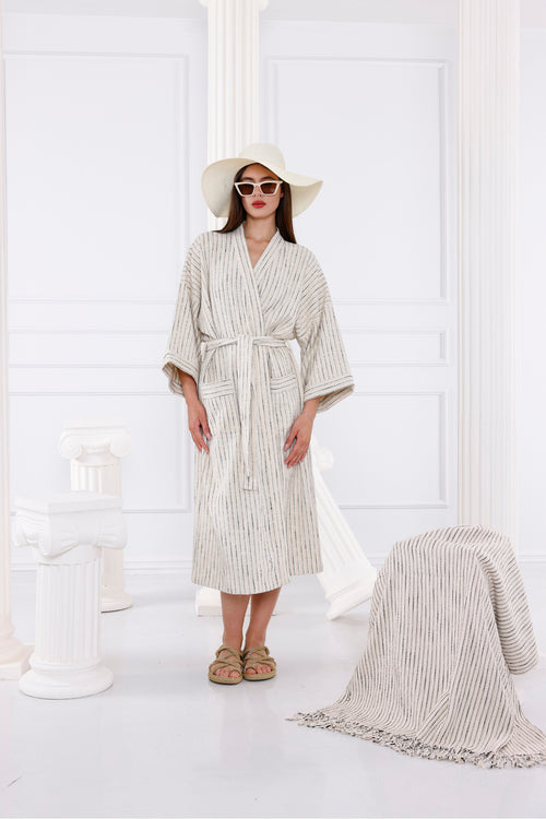 Elizabeth Organik Pamuk Kimono - Kimono 2
