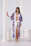 Emma Vegan İpek CUPRO Uzun Kimono - Kimono