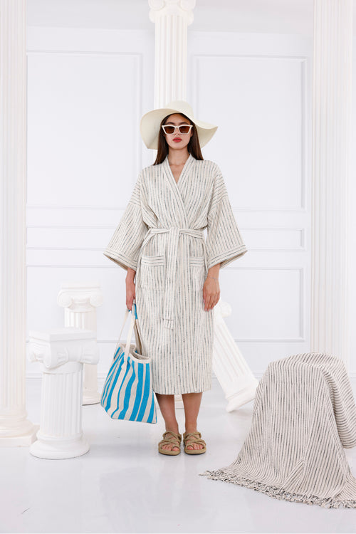 Elizabeth Organik Pamuk Kimono - Kimono
